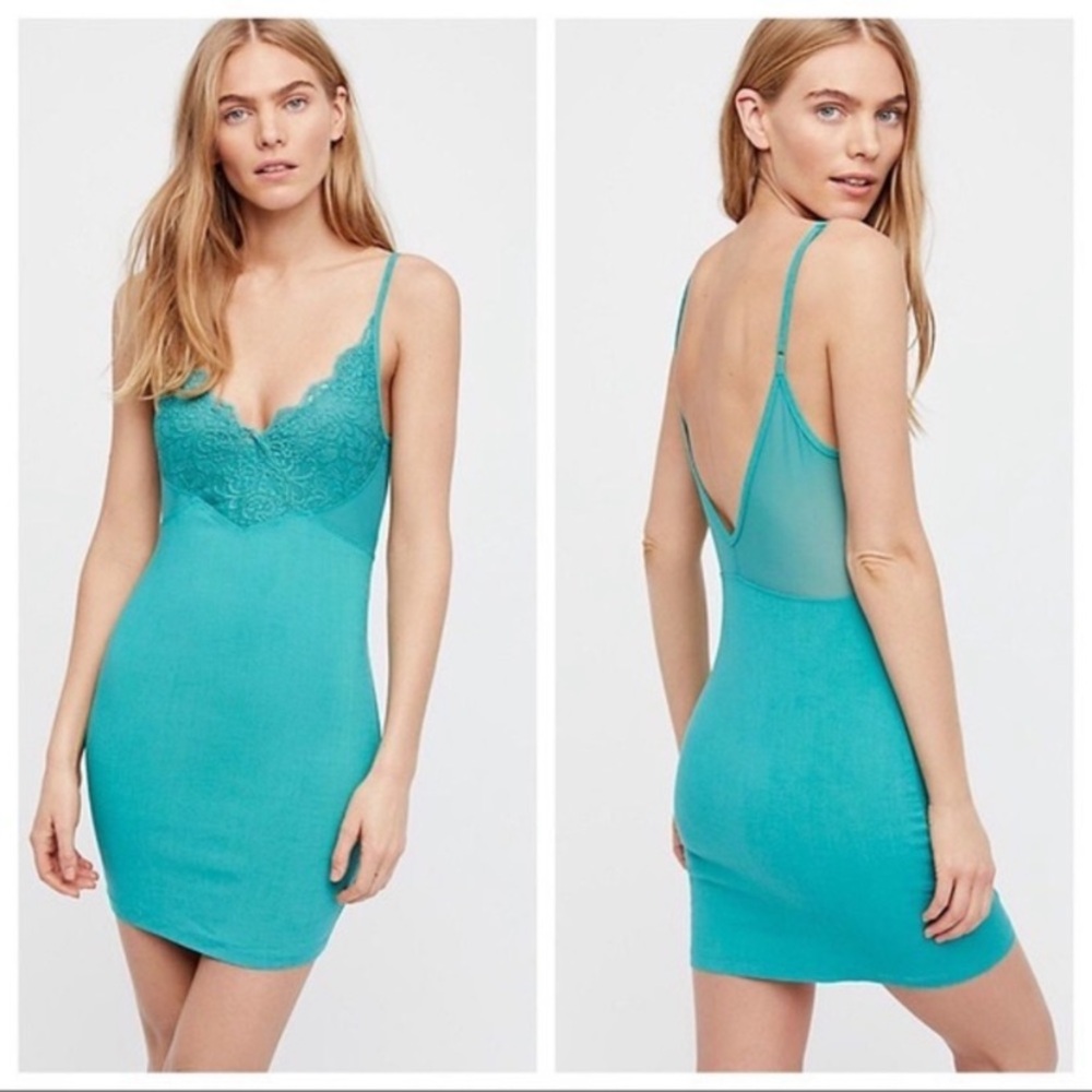 🦋Free People🦋Havana Nights Chemise - Picture 1 of 9